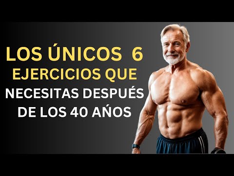 The ONLY 6 Exercises You Need to Build Muscle / Men 40 and Over
