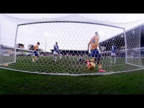 BEHIND THE GOAL: Matt Green's 1st goal against Hartlepool