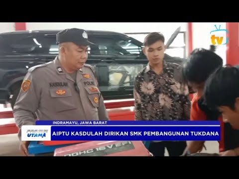 AIPTU KASDULAH PERSONEL POLRES INDRAMAYU DIRIKAN SMK GRATIS