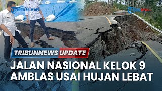 LIVE: Kondisi Parah Jalan Nasional Kelok 9 Malang Retak & Amblas, Jalur ke Pantai Selatan Terputus