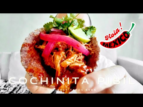 Ultimate Cochinita Pibil Tacos 🌮🔥Spicy, Tangy, and Flavor-Packed! 🇲🇽 #cochinitapibil #tacos