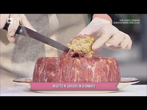 Risotto ai carciofi in sformato - È sempre mezzogiorno - 15/03/2024