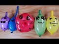 Making Crunchy Slime with Funny balloons  #6 -Satisfying Slime video
