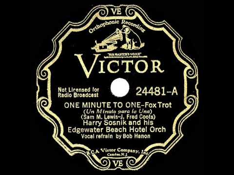 1933 Harry Sosnik - One Minute To One (Bob Hannon, vocal)