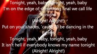 Caleb Johnson-The Edge of Glory-American Idol 13[Lyrics]