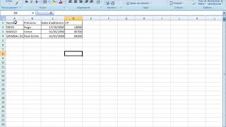 Ajuster la largeur des colonnes d&#39;un tableau dans Excel