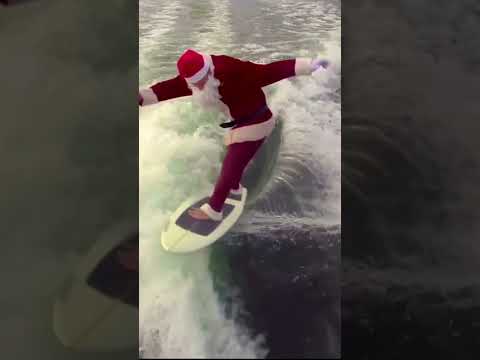 Hang Ten Santa 🤙🎅🤙#trending #viral #shorts #christmas