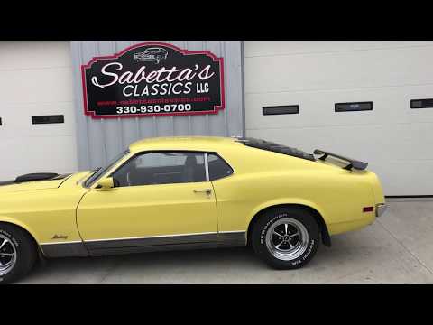 1970 Ford Mustang Mach 1 (CC-1190088) for sale in Orrville, Ohio