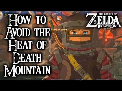 Breath of the Wild - How to get to Death Mountain  - Avoid the Flames!