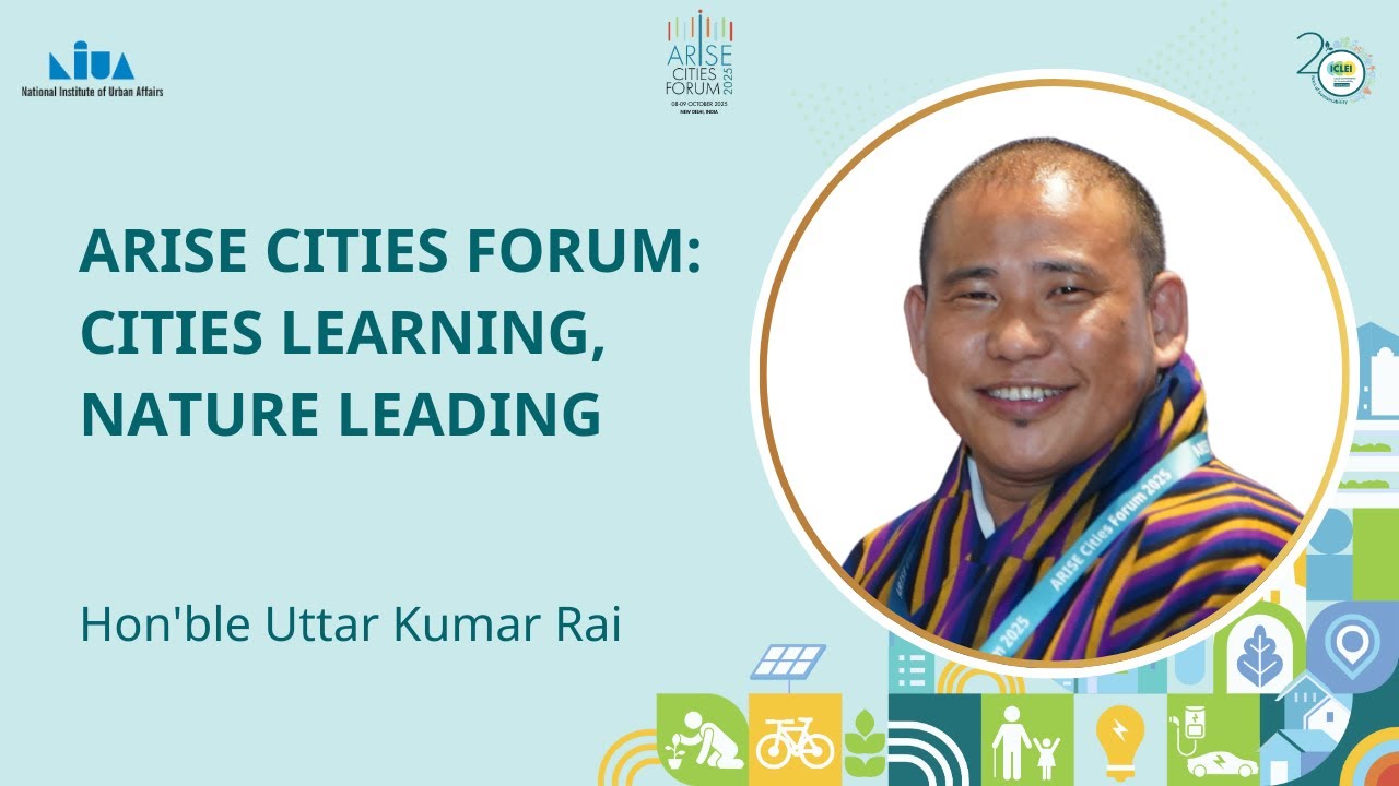 Working With Nature to Address the Climate Crisis | Hon'ble Uttar Kumar Rai | ARISE Forum 2025
