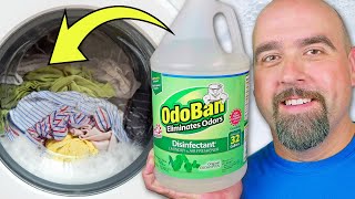 Get Mildew Smell Out of Clothes with OdoBan [Stop Laundry Stink!]