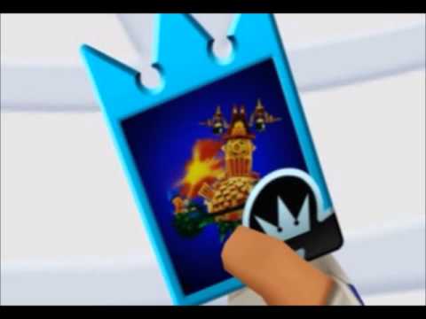 KH RE:COM Cutscenes Part 35 - The Card of Mystery (English)