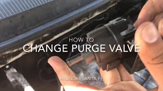 Hyundai Santa Fe No Start Purge Valve Fix P0441