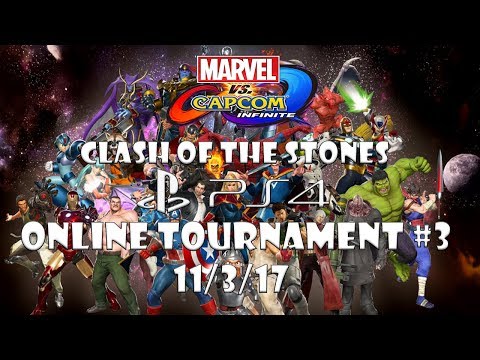 MVCI: Clash Of The Stones: PS4 Online Tournament #3 11/3/17