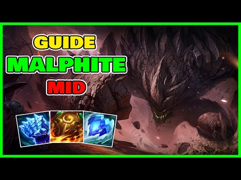 GUIDE MALPHITE MID S13 - GAGNER DES FREE LP AVEC UN TANK MID ! (gameplay éducatif explicatif tips)