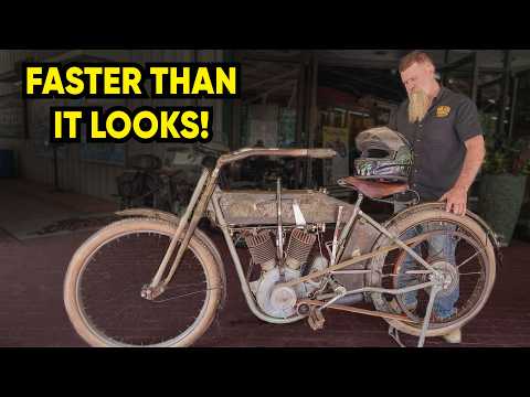 How Fast Can We Make This 113 Year Old Motorcycle Go?