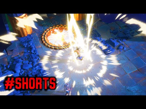 Poseidon Turning Super Sayian - Immortals Fenyx Rising A New God DLC #shorts