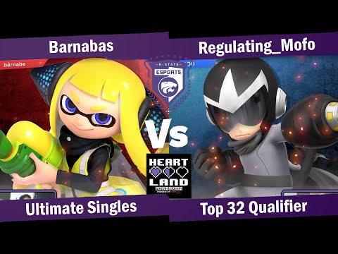 Heartland Showdown Top 32 Qualifier - Barnabas (Inkling) Vs. Regulating_Mofo (Mega Man)
