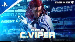 Street Fighter 6 - C. Viper Arrives! Fighting Pass PS5 Trailer