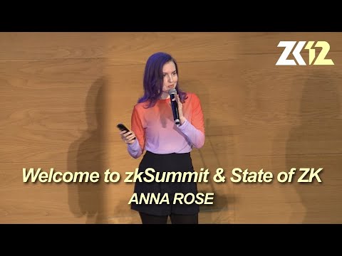 ZK12: Welcome to zkSummit & Sponsor Intro - Anna Rose - YouTube