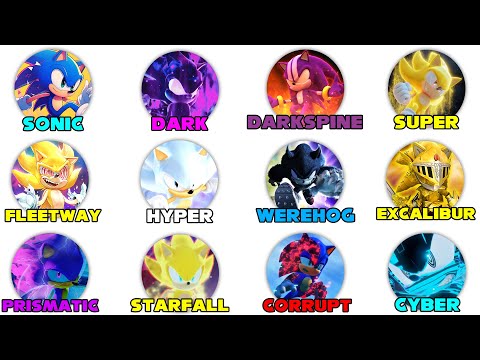 Every Sonic The Hedgehog Transformation Explained in 7 Minutes!