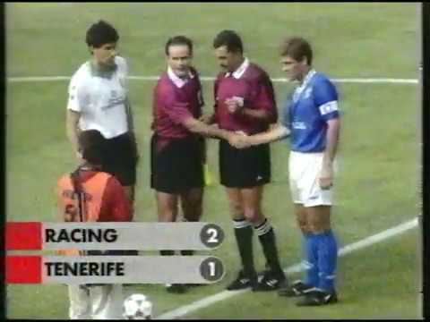 Racing de Santander: 2 - Tenerife: 1 (Jornada 36 - 1994/95)