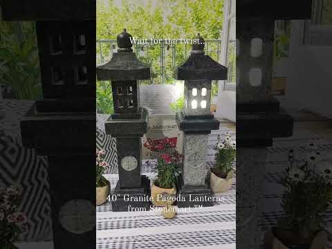 , title : '40 INCH HAND MADE GRANITE PAGODAS FOR GARDEN, ZEN GARDEN, AND INDOOR FROM STONEMART™ #shorts'