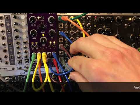 VSL VCO-81 prototype CEM3340 single VCO : Demo 1