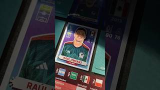 Jimenez scored for mexico! #paniniamerica #fifa