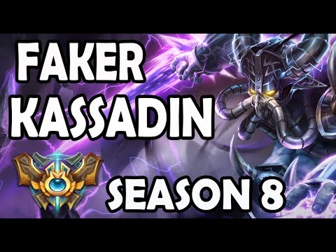 SKT T1 Faker Kassadin vs Lucian - Ranked Challenger Korea