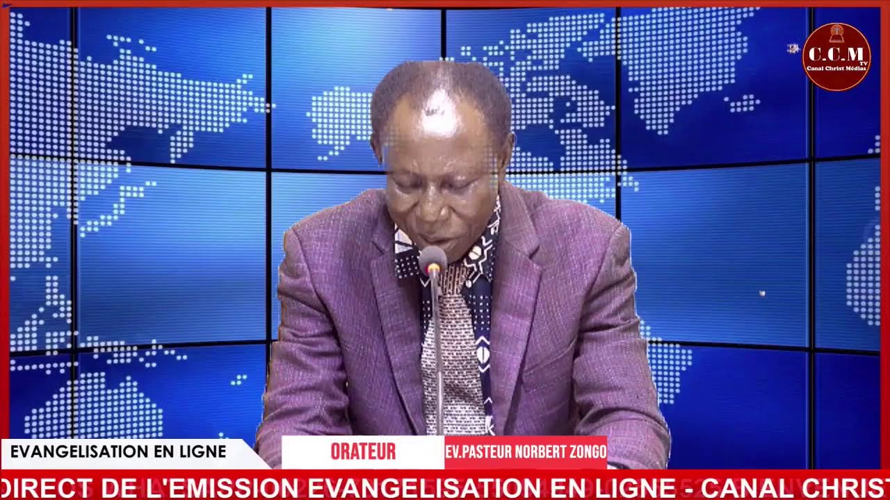 EVANGELISATION EN LIGNE AVEC PASTEUR NORBERT ZONGO