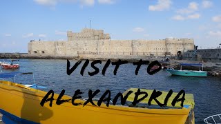 preview picture of video 'Visit to Alexandria Catacombs, Library and Citadel'