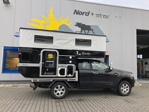 Four Wheel Campers Wildcat UTE   - Vorschau wie der Ranger mit einer Wohnkabine zum Wohnmobil wird