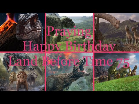 Praying (Kesha) (A Dinosaur Birthday Music Video) (Happy Birthday LBT 75)