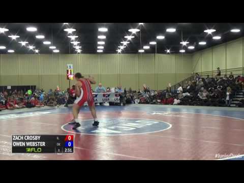 195 lbs. Final - Taylor Venz, MN vs. Zack Crosby, IL