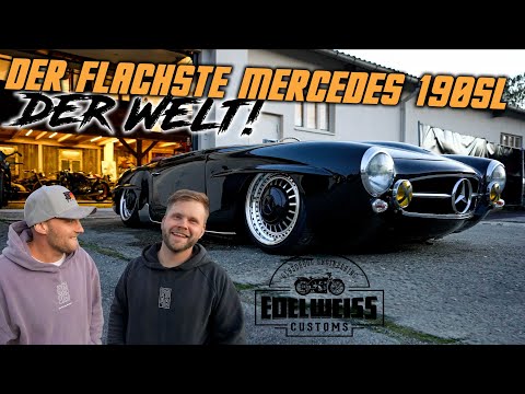 Der flachste Mercedes 190SL der Welt - Edelweiss Customs I RD48