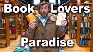 FUNKY Village in WALES That is Full of USED BOOK SHOPS | STRANGE  & COOL