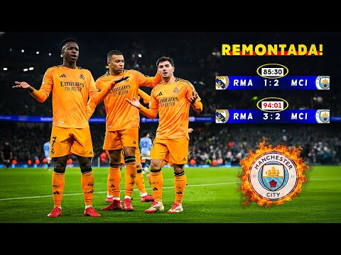 Kings of the Comeback! Real Madrid destroy Manchester City (3-2) ⚡ Issam Chaouali’s Madness 🤯🎧