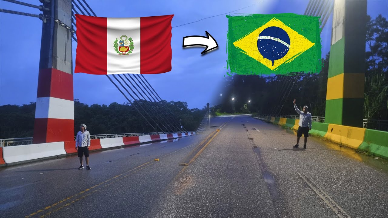 La frontera mas SOLITARIA que vi en mi Vida l Perú - Brasil