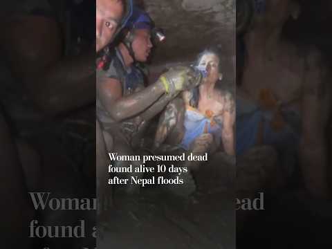 Woman presumed dead found alive 10 days after Nepal floods