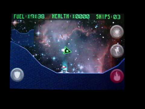 GravSpace for iPhone and iPod Touch - Mission 1 gameplay