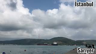 İstanbul | Sarıyer #istanbul #sarıyer #bosphorus #reels  #sahil #ship #boat #holiday #sea #turkey