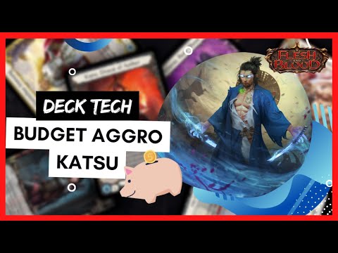 Aggro Katsu Budget Deck (Commons/Rares) ONLY $17!! - Flesh and Blood TCG