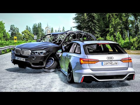 Crossroad Car Crashes 19/03/2022 - BeamNG.Drive