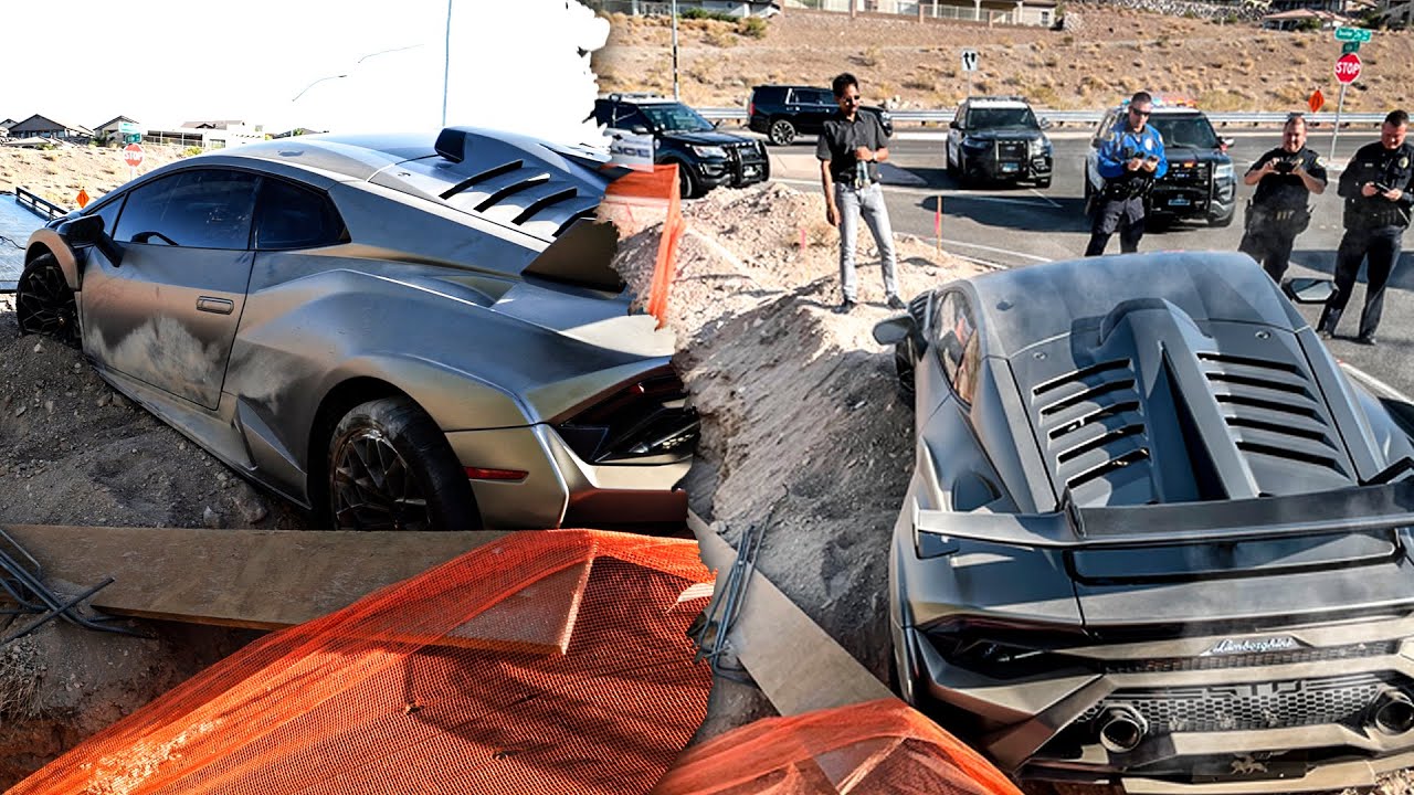 租Huracan STO爽開卻出大事! 全車多處擦傷這下賠大了