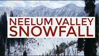 preview picture of video 'Snowfall Neelum Valley Kel'