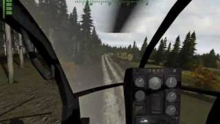 preview picture of video 'ArmA II - MH-6 Flying'