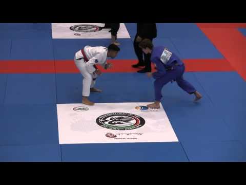 Wolfgang Steel getting Single Leg Takedown