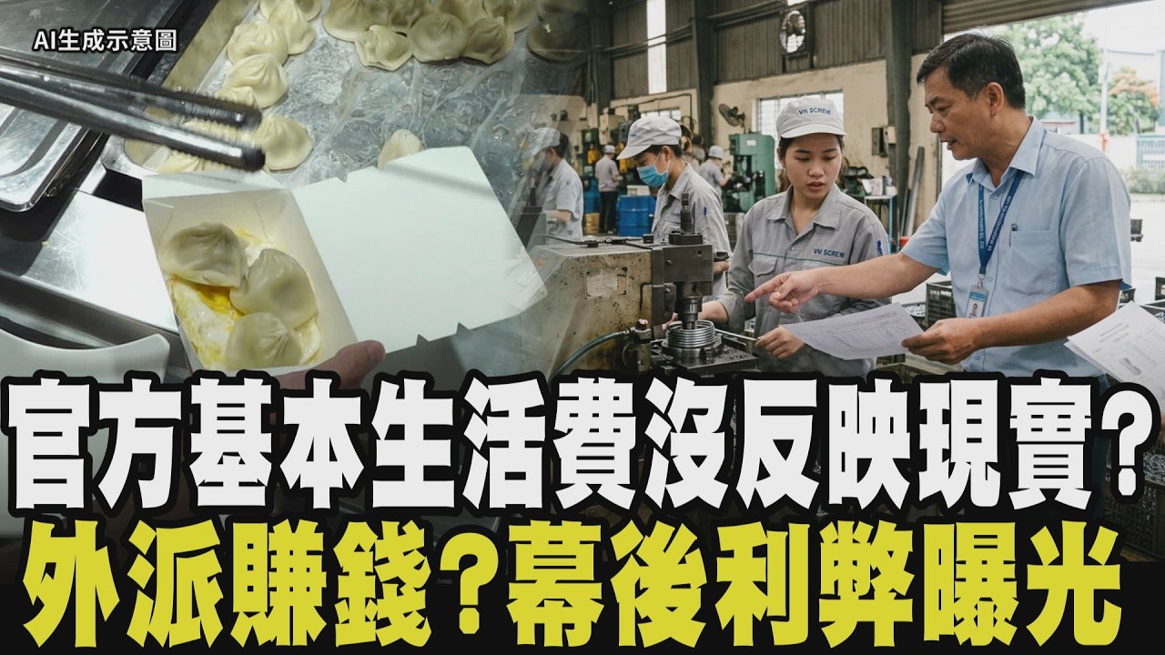 光房租就超過基本生活費怎活?每人21.3萬生活費平均一個月1.7萬 付完雙北房租就已捉襟見肘 螺絲廠擴廠越南 本薪加給1.5倍 年薪可破百萬|【話題懶人包】|TVBS新聞@TVBSNEWS02