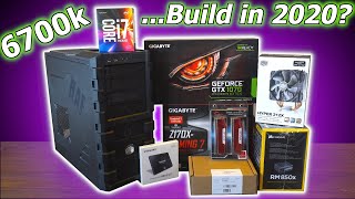 i7 6700k + GTX1070 Build in 2020??? Cooler Master HAF - Time Lapse + Benchmarks